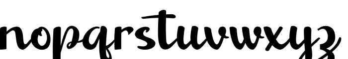 Aesthetic Love Font LOWERCASE