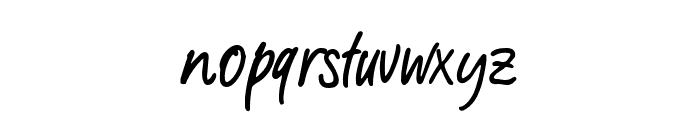 Aesthetic Notes Regular Font LOWERCASE