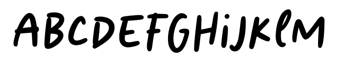 Aesthetic Sage Font LOWERCASE