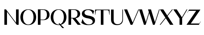 AesthetyTypeface-Regular Font UPPERCASE