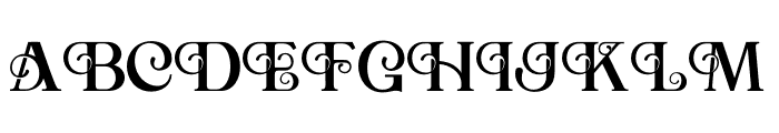 Aesthic Classic Font UPPERCASE
