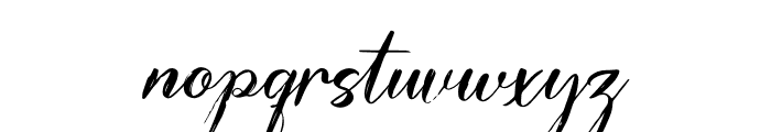 Aestra Jingga Font LOWERCASE