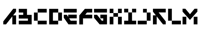 Aexir Condensed Font UPPERCASE