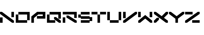 Aexir Extended Font LOWERCASE