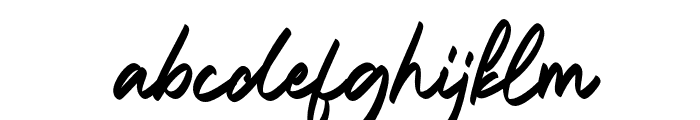 Afelanity Regular Font LOWERCASE