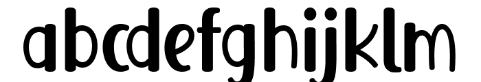 Affiline Font LOWERCASE