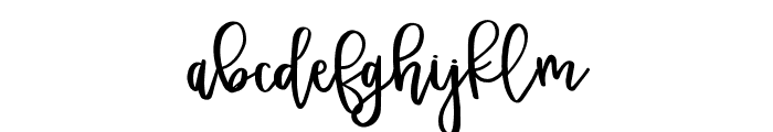 Affinity Grove Script Font LOWERCASE
