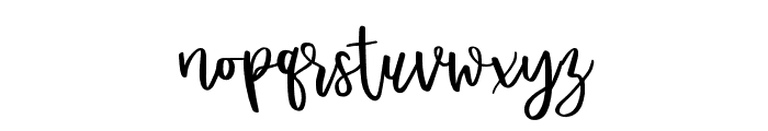 Affinity Grove Script Font LOWERCASE