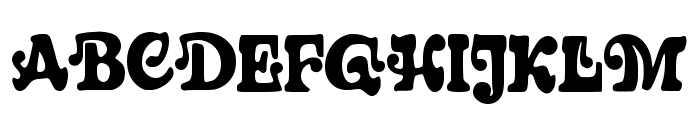 Affinity Regular Font UPPERCASE