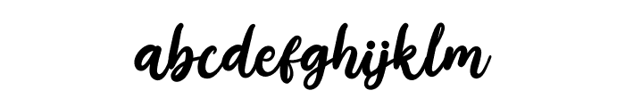 Afire Love Font LOWERCASE