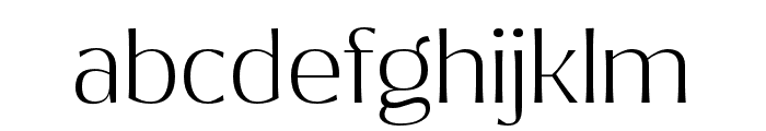 AfjatTrends-Light Font LOWERCASE