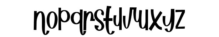 African Paradise Regular Font LOWERCASE