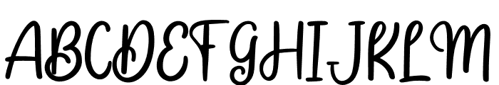 After Breakfast Font UPPERCASE