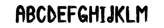 After Midnight Font LOWERCASE