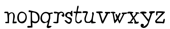 After-School-Regular Font LOWERCASE