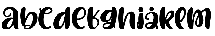 After Winter Font LOWERCASE
