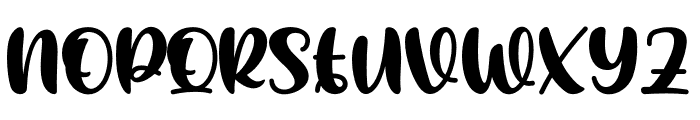After Winter Font LOWERCASE