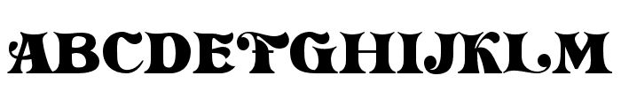 AfterFinland-Regular Font UPPERCASE