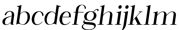 AfterMidnight-Italic Font LOWERCASE