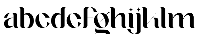 Afteris Moghu Font LOWERCASE