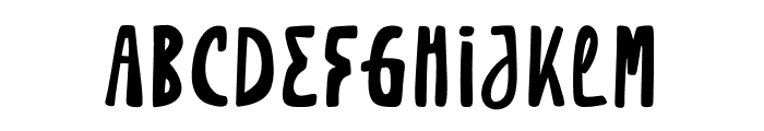 Afterlife Attack Font LOWERCASE