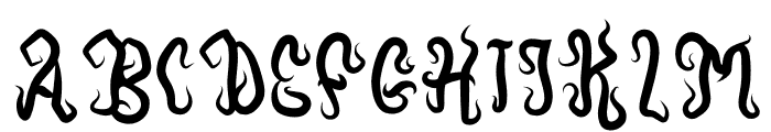 Afterlife Party Font UPPERCASE