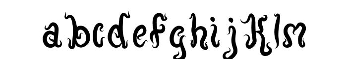 Afterlife Party Font LOWERCASE