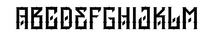 Afterlife Rough FD Font UPPERCASE