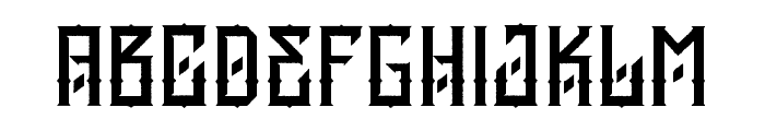 Afterlife Rough FD Font LOWERCASE