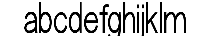 Aftermath Condensed Condensed Light Font LOWERCASE