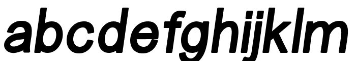Aftermath ExtraBold ExtraBold Italic Font LOWERCASE