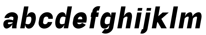 Aftetir Bold Italic Font LOWERCASE