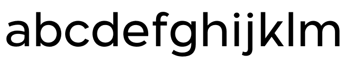 Aftika Regular Font LOWERCASE