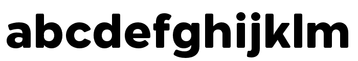 Aftika Soft ExtraBold Font LOWERCASE