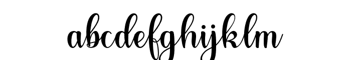 Agalynd Font LOWERCASE