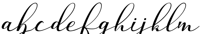 Agatha Script Font LOWERCASE