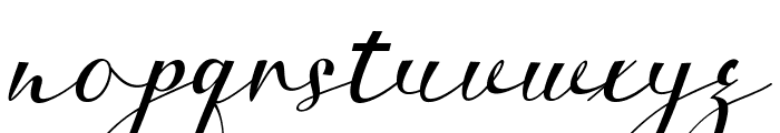 Agatha Script Font LOWERCASE