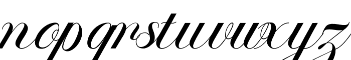 Agatha Setyna Italic Italic Font LOWERCASE