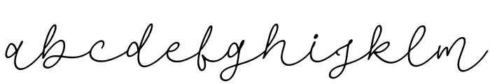 Agatha Smiley Italic Font LOWERCASE