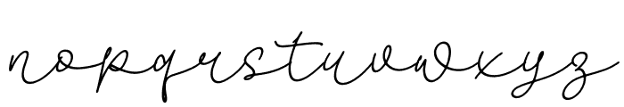 Agatha Smiley Italic Font LOWERCASE