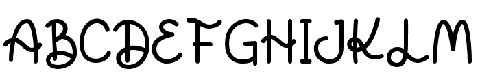 AgathaKitty-Regular Font UPPERCASE
