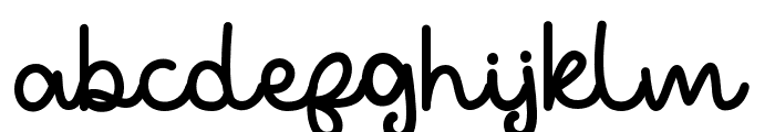 AgathaKitty-Regular Font LOWERCASE