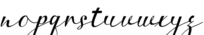 AgathaScript Font LOWERCASE