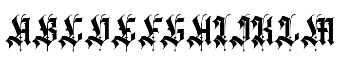 Agathiqy Regular Font UPPERCASE