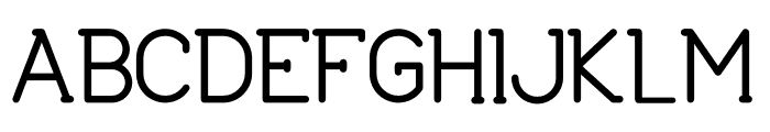 Agave-Bold Bold Font UPPERCASE
