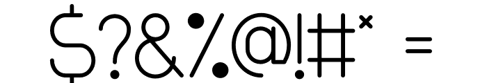 Agave-Regular Font OTHER CHARS