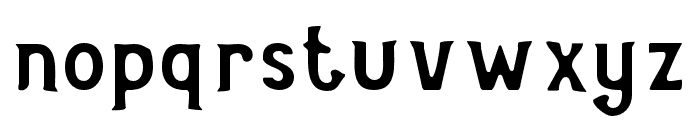 AgedWhiskeyBlur Font LOWERCASE