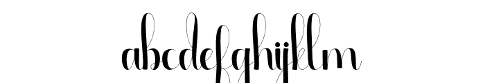 Ageitha Font LOWERCASE
