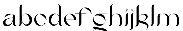 Agelix Font LOWERCASE