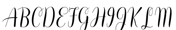 AgelliyaScript Font UPPERCASE